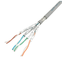 ROLINE S/FTP (PIMF) kabel Cat.6 / Class E, massief draad, AWG 23 300m