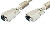 Digitus VGA - VGA M/M 5 m cable VGA VGA (D-Sub) Beige