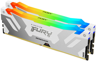 Kingston Technology FURY 32 Go 7600 MT/s DDR5 CL38 DIMM (Kits de 2) Renegade RGB White XMP