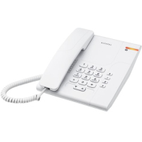 Alcatel Temporis 180 DECT-Telefon Anrufer-Identifikation Weiß