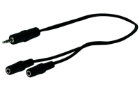 Schwaiger KHA4280 533 Audio-Kabel 0,2 m 3.5mm Schwarz