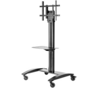 Peerless SR575M multimedia cart/stand Black Flat panel