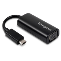 Targus ACA934EUZ video cable adapter 0.17 m USB Type-C VGA (D-Sub) Black