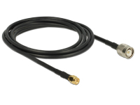 DeLOCK 89506 coax-kabel CFD200 2,5 m TNC SMA Zwart