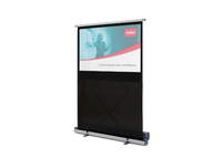 Nobo Portable Floorstanding Projection Screen 1600x1000mm