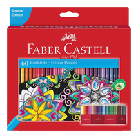 Faber-Castell 111260 színes ceruza Többszínű 60 db