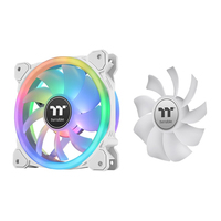 Thermaltake SWAFAN 12 RGB Radiator Fan TT Premium Edition White Obudowa komputera Chłodnica powietrza 12 cm Biały 3 szt.