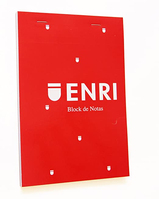 ENRI 100105158 cuaderno y block A6 80 hojas Rojo