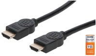 Manhattan Cable HDMI de Alta Velocidad con Canal Ethernet, Versión Premium