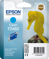 Epson Seahorse Singlepack Cyan T0482