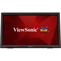 Viewsonic TD2223 computer monitor 54,6 cm (21.5") 1920 x 1080 Pixels Full HD LED Touchscreen Multi-gebruiker Zwart