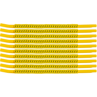 Brady Clip Sleeve Yellow Nylon 300 pc(s)