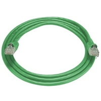 Panduit 5m, Cat 6a S/FTP cable de red Verde Cat6a
