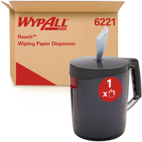 WypAll 6221 dispenser di asciugamani di carta Distributore di asciugamani di carta in rotolo Nero