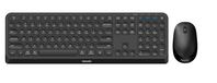 Philips 4000 series SPT6407B/26 keyboard Mouse included RF Wireless + Bluetooth QWERTZ German Black