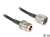 DeLOCK 88683 coax-kabel LMR195 6 m Zwart