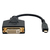 Tripp Lite P132-06N-MICRO Micro HDMI (Type D) to DVI-D Adapter (M/F), 6-in. (15.24 cm)