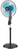 Rowenta Essential VU4110 Ventilator Schwarz, Blau