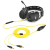Sharkoon SHARK ZONE H30 Zestaw słuchawkowy Przewodowa Opaska na głowę Gaming Czarny, Żółty