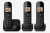 Panasonic KX-TGC413EB telephone DECT telephone Caller ID Black