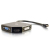 C2G 80929 Videokabel-Adapter Mini DisplayPort VGA + HDMI + DVI Schwarz
