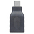 Manhattan 354646 tussenstuk voor kabels USB C USB A Zwart