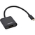InLine 64102B video kabel adapter 0,2 m USB Type-C DisplayPort Zwart
