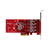 StarTech.com 4-Port USB-C PCIe Kaart, USB 3.2 10Gbps, USB Type-C PCI Express Uitbreidingskaart, 4x Onafhankelijke USB Controllers, Windows/Linux/macOS, TAA-Compliant