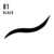 Max Factor Masterpiece crayon contour des yeux Liquide 01 Black