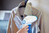 Blaupunkt VSI601 vaporizador para ropa Vaporizador manual de prendas 0,26 L Azul, Blanco 1600 W
