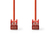 Nedis CCGP85221RD150 kabel sieciowy Czerwony 15 m Cat6 SF/UTP (S-FTP)