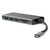 Lindy 43278 laptop dock & poortreplicator USB 3.2 Gen 1 (3.1 Gen 1) Type-C Grijs