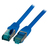 EFB Elektronik MK6001.2BL Netzwerkkabel Blau 2 m Cat6a S/FTP (S-STP)