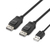 Belkin F1DN2MOD-HC-P06 Tastatur/Video/Maus (KVM)-Kabel Schwarz 1,8 m