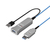 Lindy 43345 USB kábel 30 M USB 3.2 Gen 1 (3.1 Gen 1) USB A 2 x USB A Kék, Ezüst