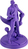 Polymaker PA02024 3D printing material Polylactic acid (PLA) Purple 1 kg