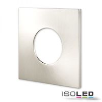 image de produit - Couverture aluminium angulaire nickel brossé pour spot encastrable SYS-68