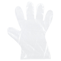 Artikelbild: PE-Handschuhe gehämmert transparent, Damengröße