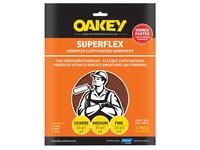 Superflex Cloth Backed Aluminium Oxide Sheets 230 x 280mm Assorted (3)