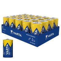 4014 B20 - Varta Industrial Size C Battery (LR14 MN1400 ID1400) Alkaline pack of 20