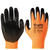 Handschuh Traffi Glove ORANGE, TG300 MIGHTY, Gr. 9, (Cut Level 3), PU-Beschichtung