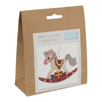 Felt Decoration Kit: Christmas: Rocking Horse