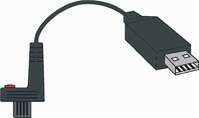 HELIOS - PREISSER GmbH Kabel do transmisji danych DIGI-MET® USB dla Data-Variable długość 2 m HELIOS PR