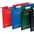 Rexel Crystalfile Extra Foolscap Suspension File Polypropylene 30mm Gre(Pack 25)