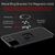 NALIA Ring Cover compatibile con iPhone 13 Mini Custodia, Nero Opaco Silicone Kickstand Copertura Protettiva con Anello Girevole 360-Gradi Rotazione per Supporto Magnetico Auto ...