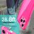 NALIA Chiaro Cover Neon compatibile con iPhone 14 Pro Custodia, Trasparente Colorato Silicone Copertura Traslucido Case Resistente, Protettiva Antiurto Sottile Bumper Morbido Gu...