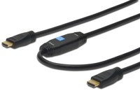 HDMI High Speed connection cable. type A. w/ amp. M/M. 15.0m. HDMI 1.4. Full HD.