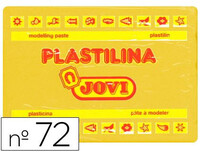 Plastilina Jovi 72 Amarillo Oscuro -Unidad -Tamaño Grande