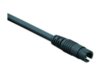 Sensor-Aktor Kabel, Kabelstecker auf offenes Ende, 5-polig, 5 m, PVC, schwarz, 3