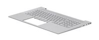 SPS-TOP COVER W KB NSV BL NORD M45795-DH1, Keyboard, Danish, Finnish, Norwegian, Keyboard backlit, HP Einbau Tastatur